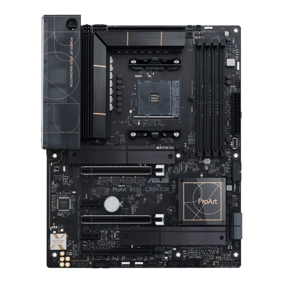 ASUS annonce la carte mère ProArt B550-Creator 2 Asus-ProArt-B550-Creator-01