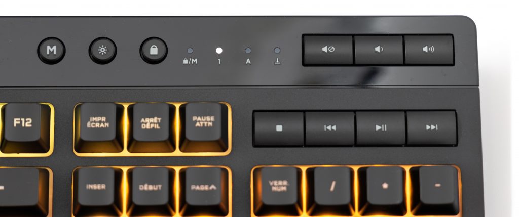 Test du Corsair K55 RGB PRO XT 5 K55 RGB PRO XT 12