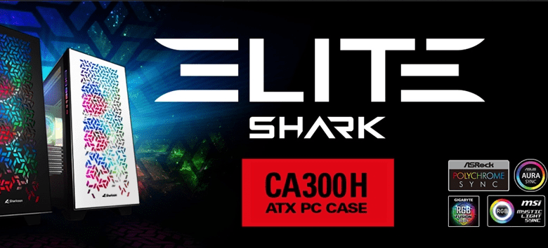 Sharkoon présente son boîtier ELITE SHARK CA300H 1 Screenshot 2021 03 04 prod elite shark ca300h jpg Image JPEG 1146 × 354 pixels