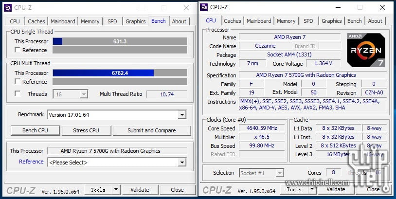 AMD Ryzen 7 5700G 4