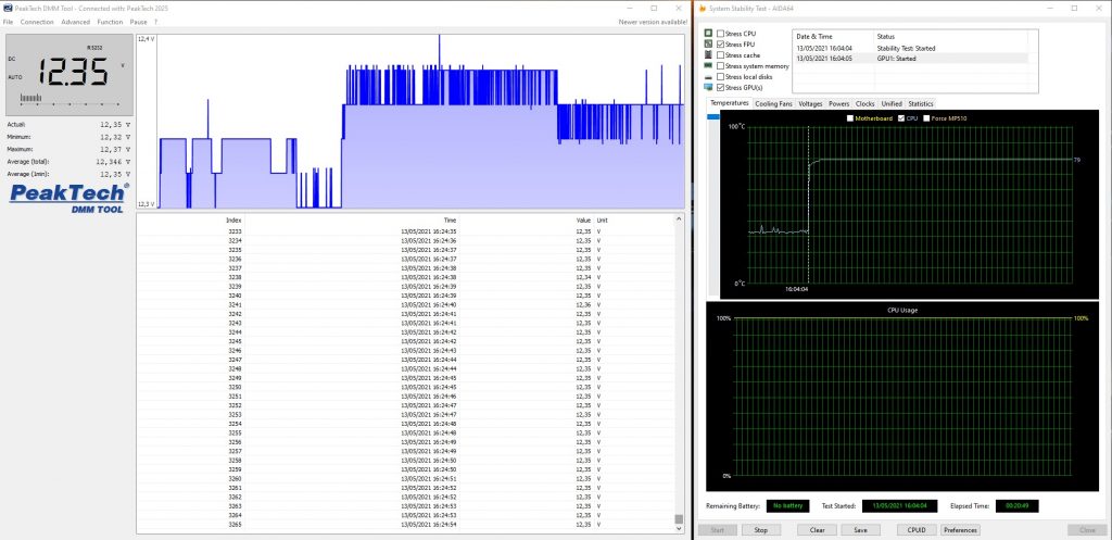 Enermax MarbleBron Aida64 12V
