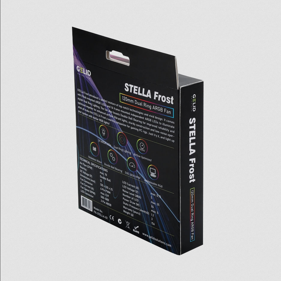 GELID annonce un ventilateur en 120 mm : le Stella Frost 4 GELID-STELLA-FROST-002