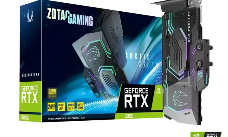 ZOTAC présente la GeForce RTX 3090 ArcticStorm 1 ZOTAC GAMING GeForce RTX 3090 ArcticStorm 001 jpg