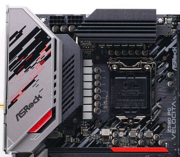 ASRock Z590 PG Velocita : Rapide comme l'éclair ! 16 asrock pg velocita heatsink