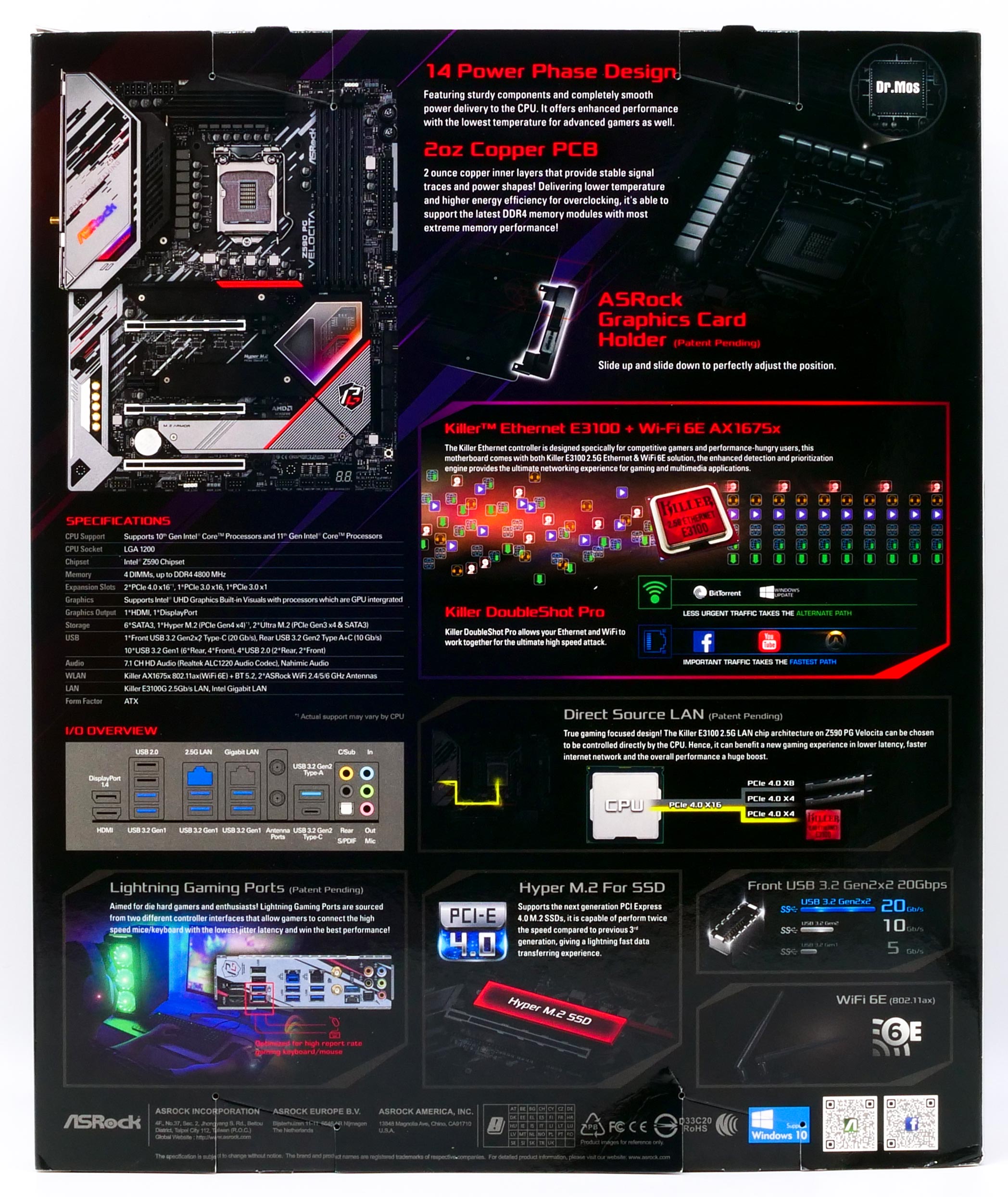 asrock z590 velotica 2