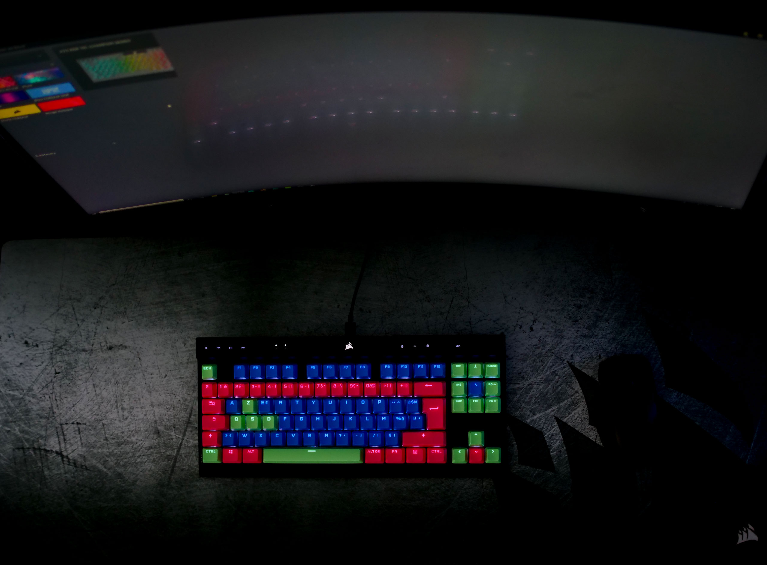 Kit de modification de touches PBT DOUBLE-SHOT PRO de CORSAIR 13 corsair pbt double shot 20