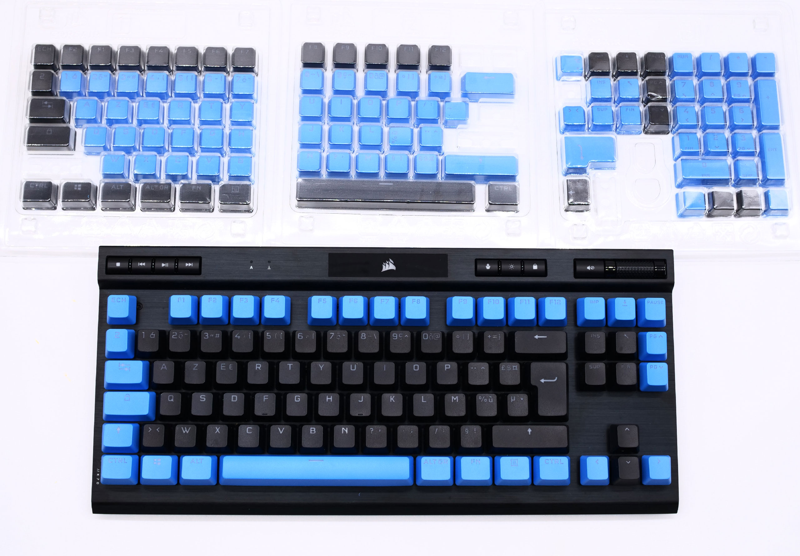 Kit de modification de touches PBT DOUBLE-SHOT PRO de CORSAIR 10 corsair pbt double shot 24