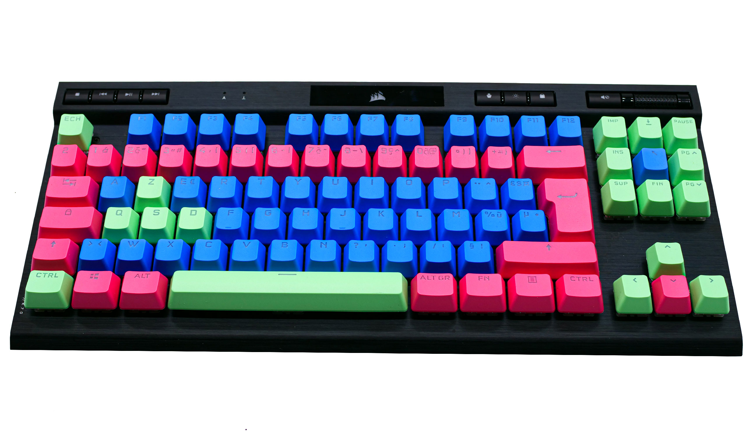 Kit de modification de touches PBT DOUBLE-SHOT PRO de CORSAIR 11 corsair pbt double shot 25