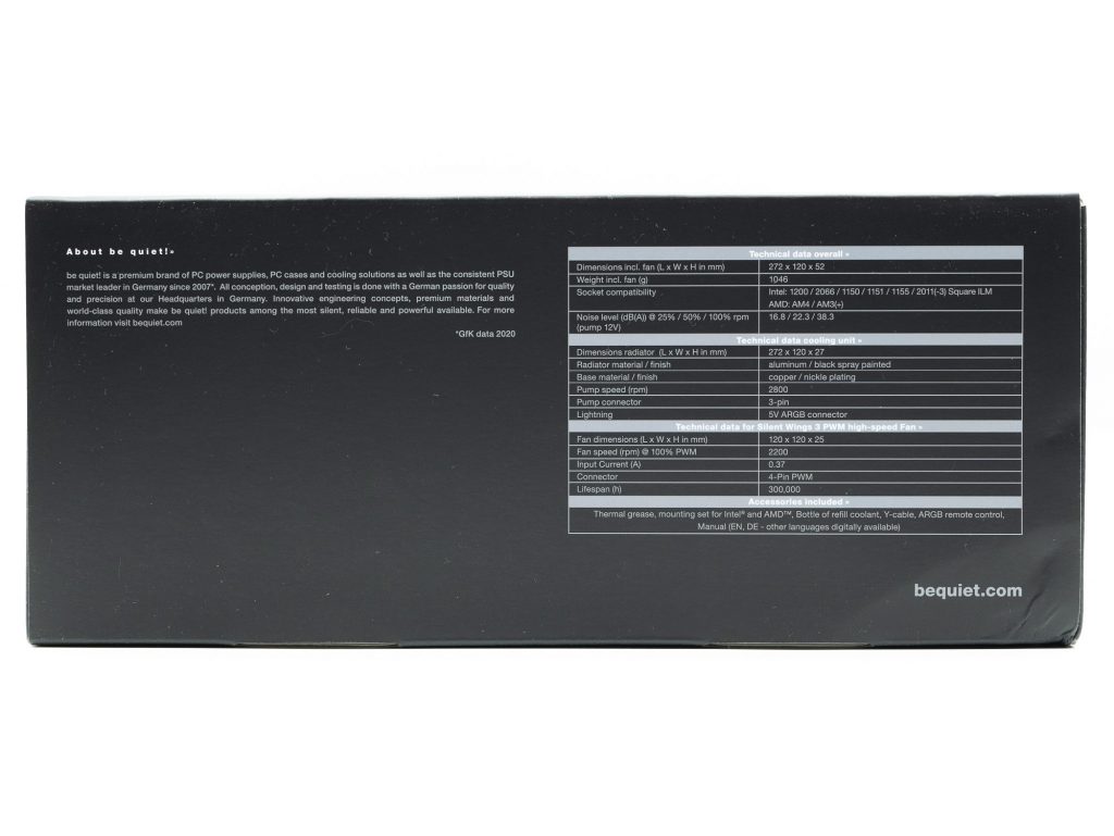 Test be quiet! Silent Loop 2 : silence et performance ? 5 Be Quiet Silent Loop 2 3