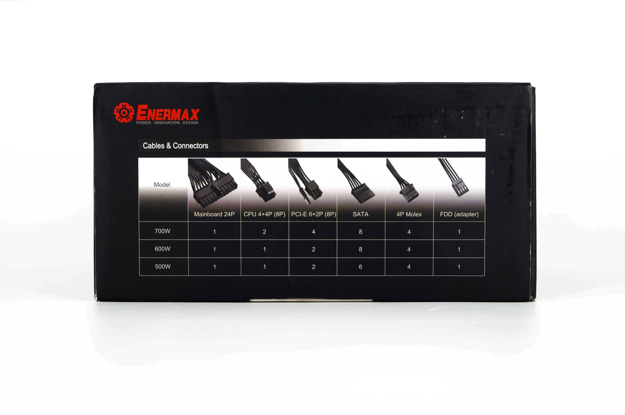 L'alimentation ENERMAX Cyberbron 600W se présente 6 ENERMAX Cyberbron 600W 004