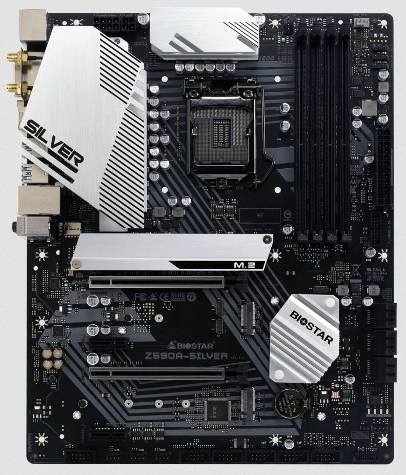 BIOSTAR annonce la carte mère Z590A-SILVER 2 bZ590A SILVER 002