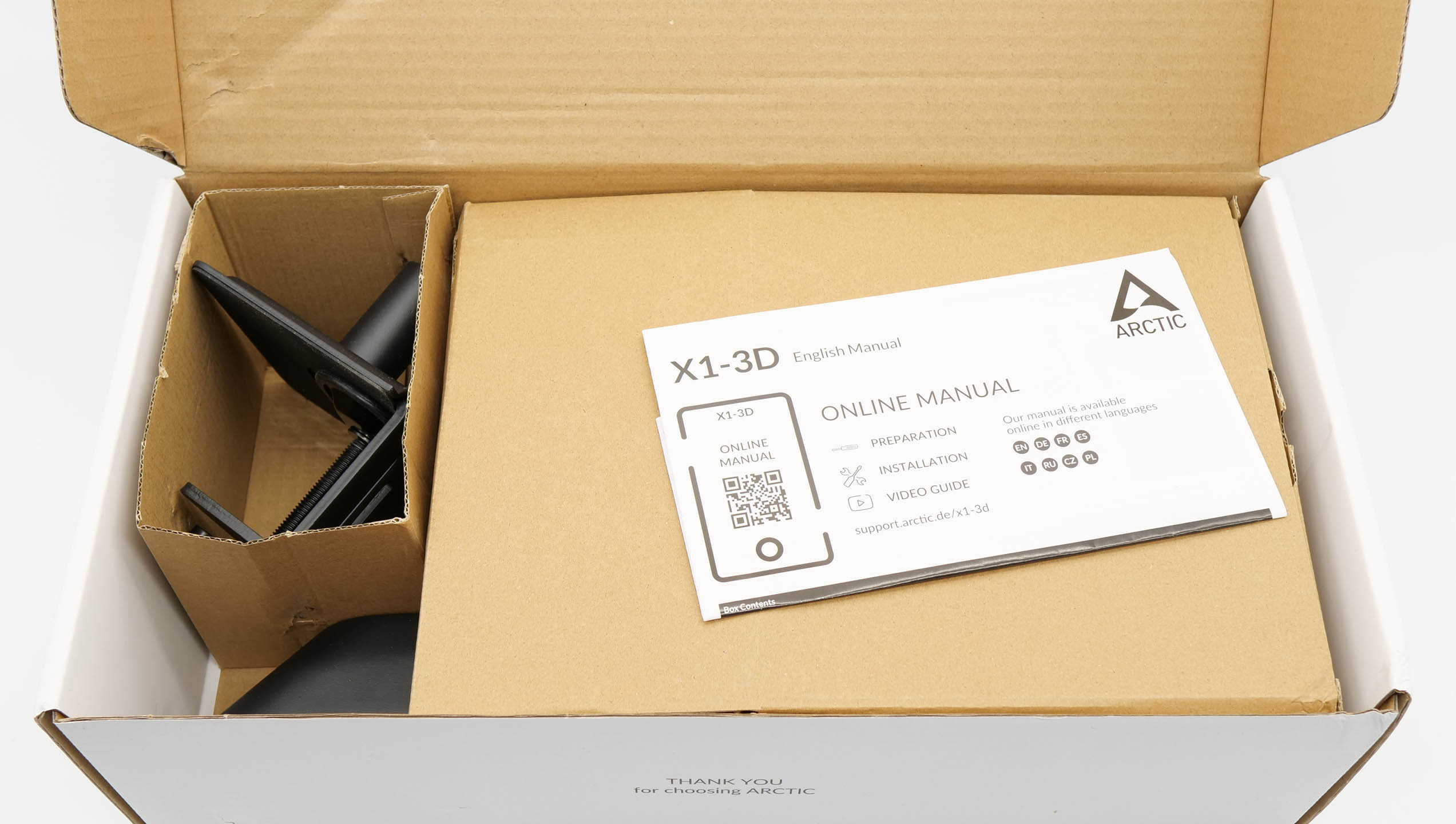 support ecran arctic x1 3d 10 1