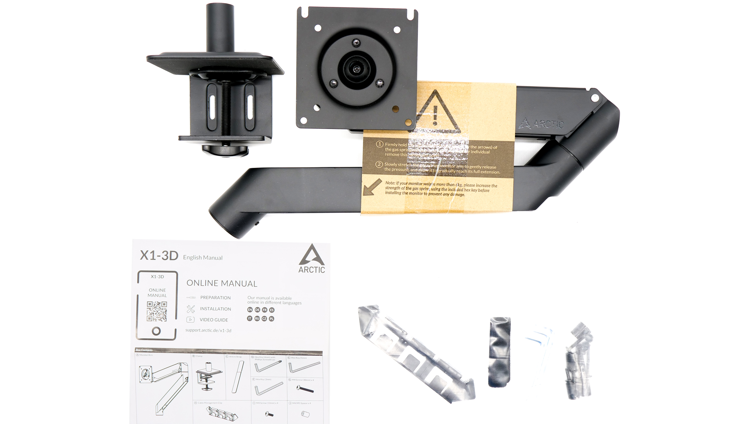 support ecran arctic x1 3d 11 1