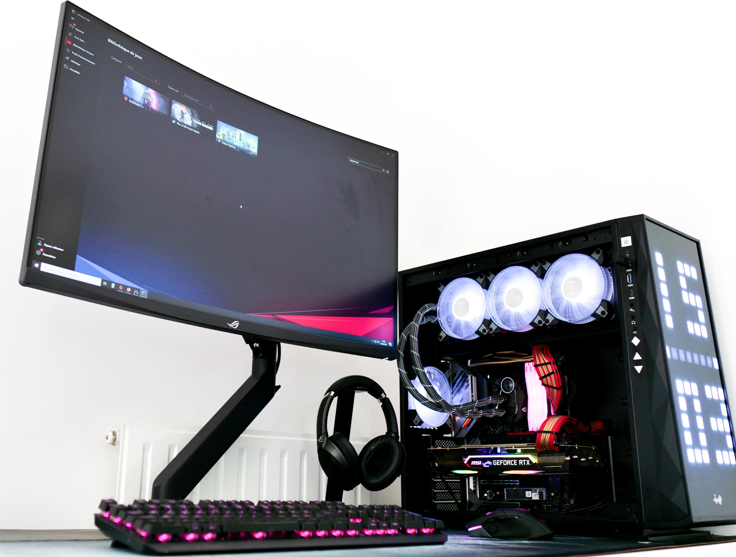 Test du support de moniteur Arctic X1-3D 14 support ecran arctic x1 3d 34