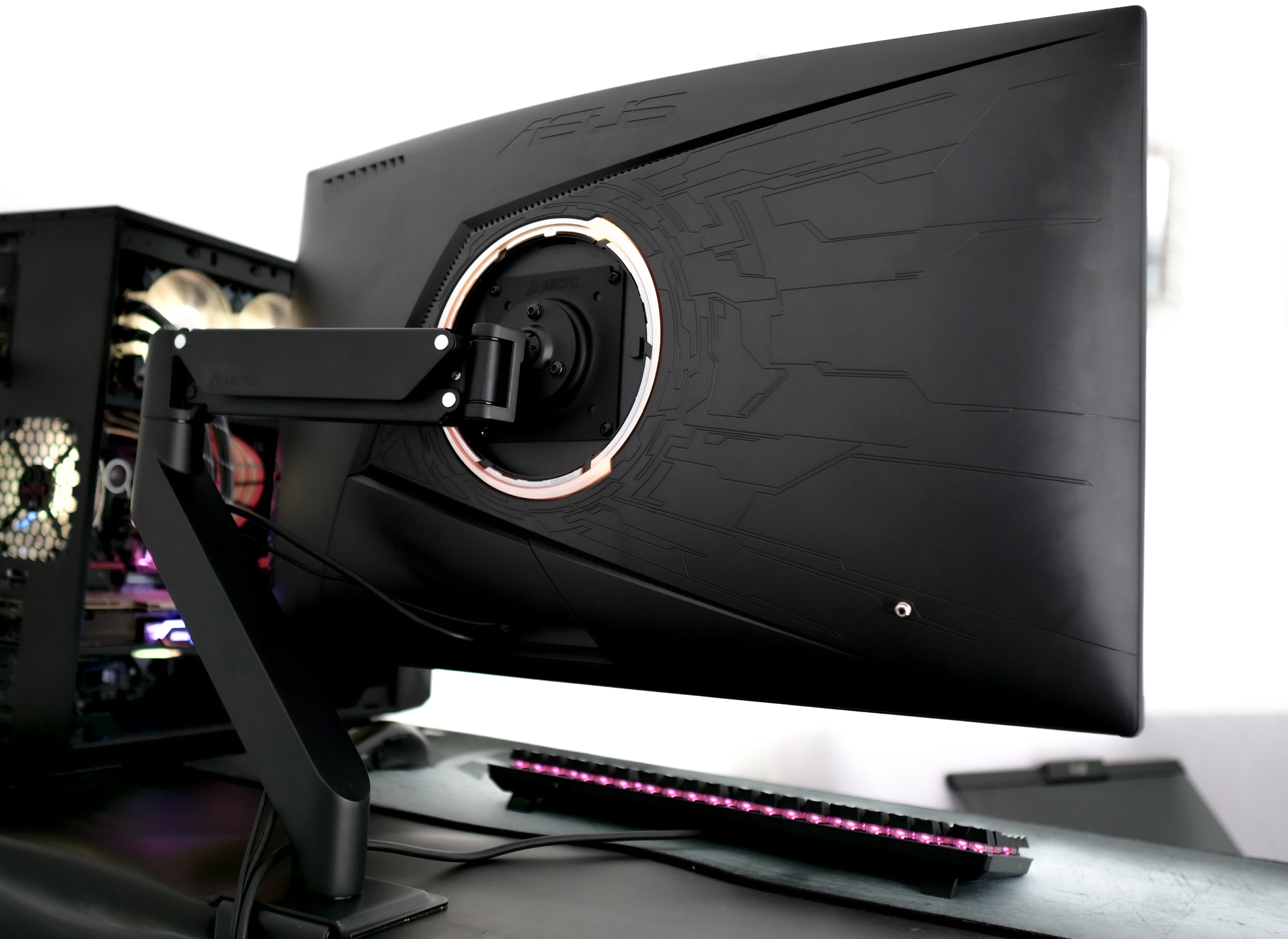 Test du support de moniteur Arctic X1-3D 10 support ecran arctic x1 3d 35