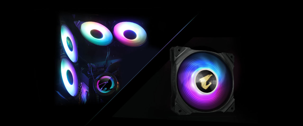 120 mm ou 140 mm : ça souffle chez GIGABYTE 2 AORUS ARGB 004