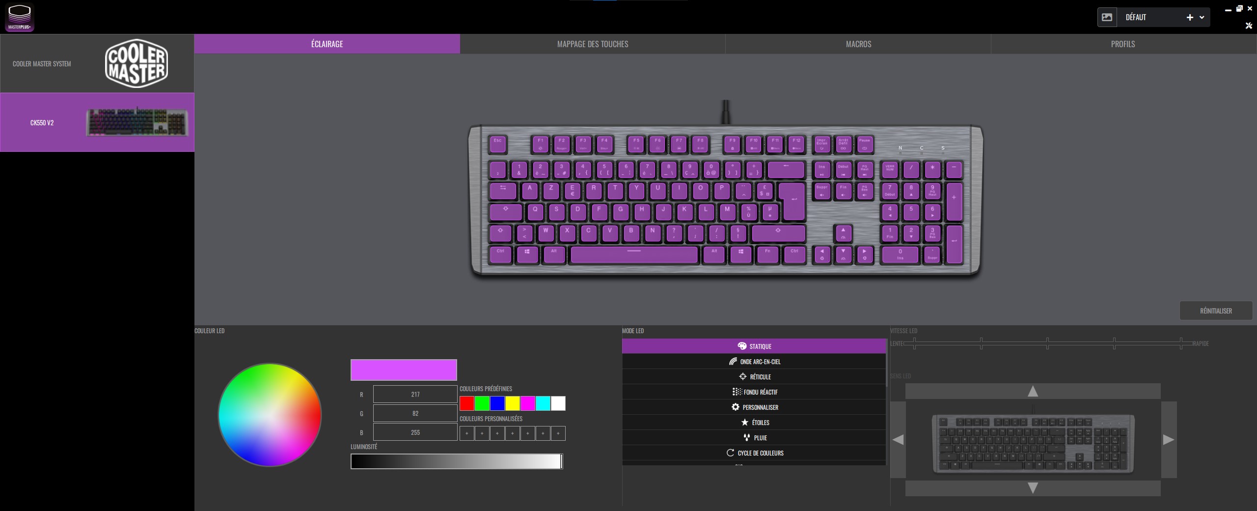 Test du clavier Cooler Master CK550 V2 3 Cooler Master CK550 V2 027