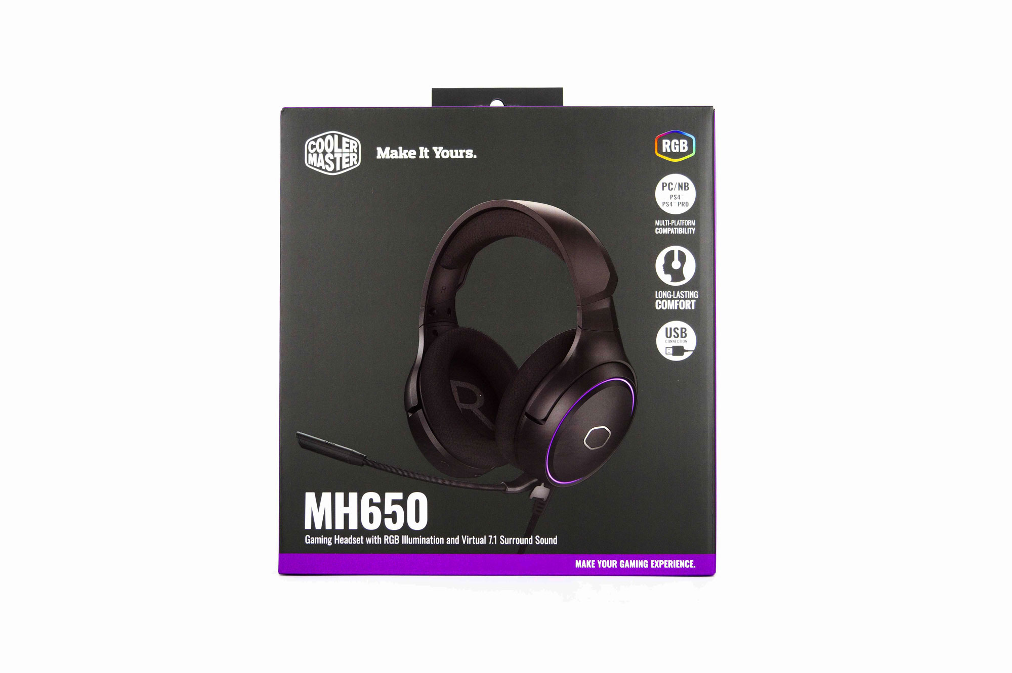 Test du casque Cooler Master MH650 : à l'aise sur tous les fronts 2 Cooler Master MH650 001