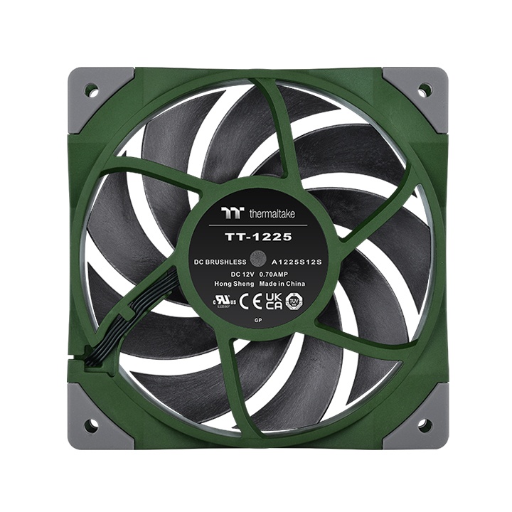 Thermaltake toughfan 12 racing green 2
