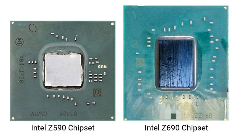 Une photo du chipset Z690 3 chipset z690 002