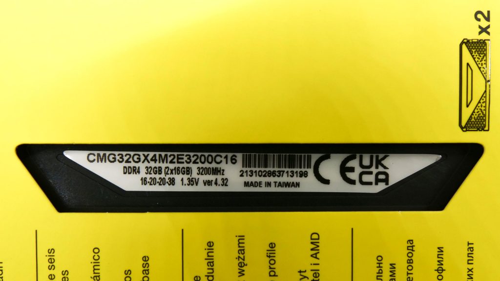 Test Corsair Vengeance RGB RS 2 x 16 Go 3200 MHz CL16 8 vengeance rgb rs 15