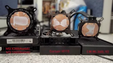 Intel Alder Lake CPU LGA 1700 Mounting Pressure Distribution Comparison AIO Coolers jpg webp