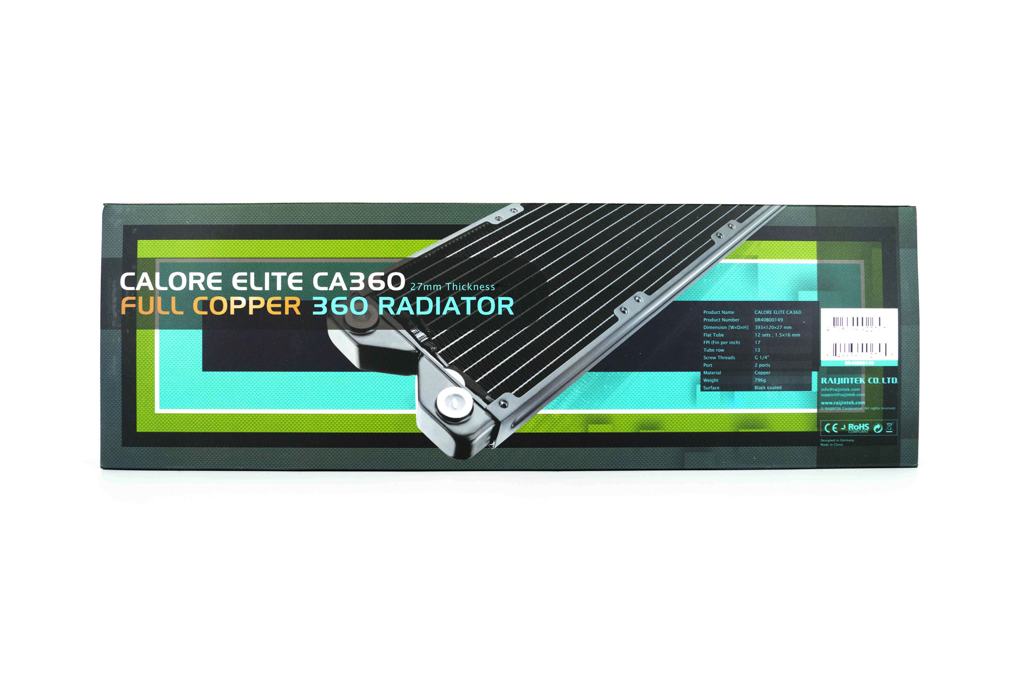 Test du RAIJINTEK SCYLLA Elite CA360 26 Raijintek scylla elite ca360 radiateur 002