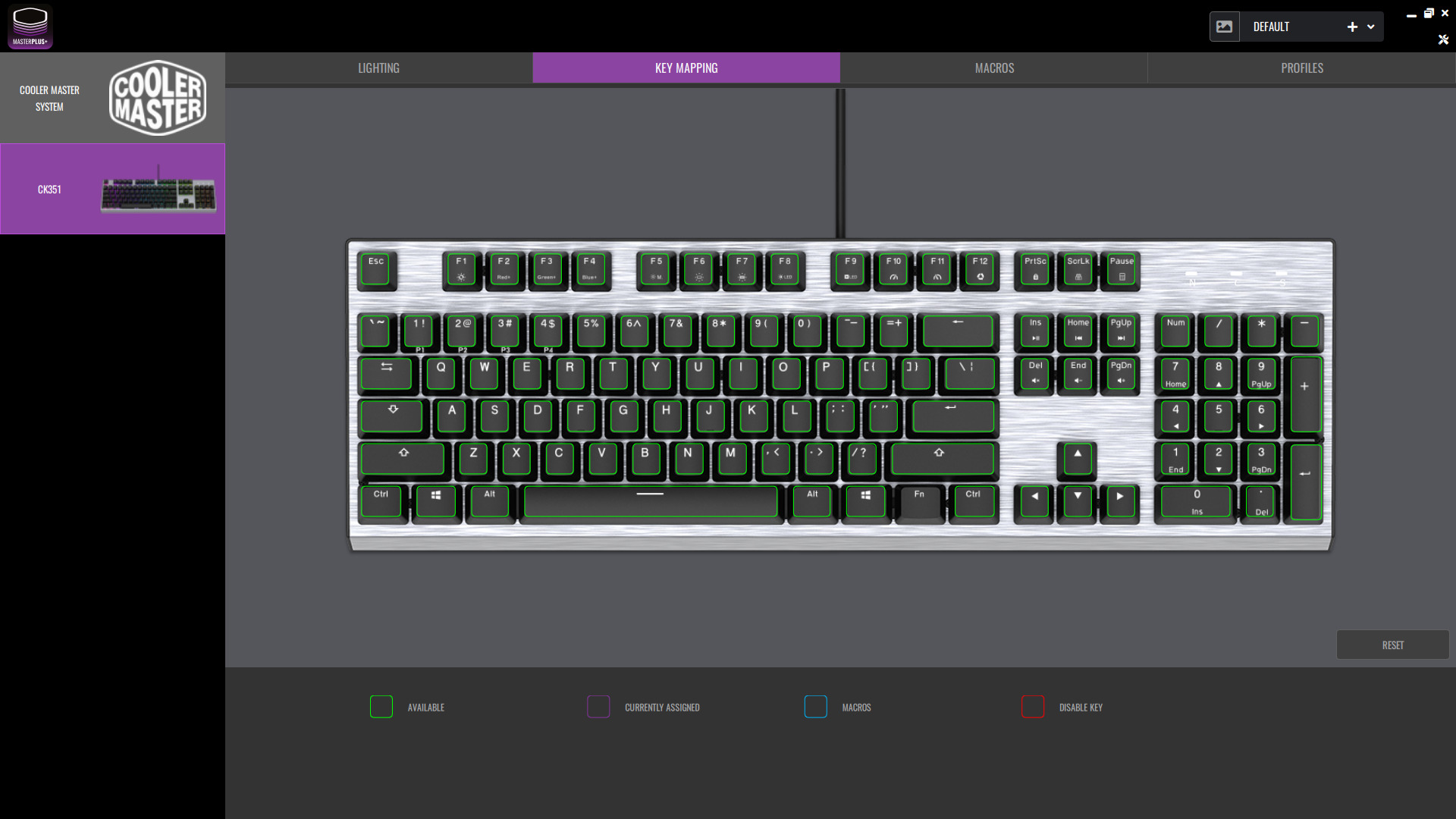 Test du Cooler Master CK351 3 Software 2 1