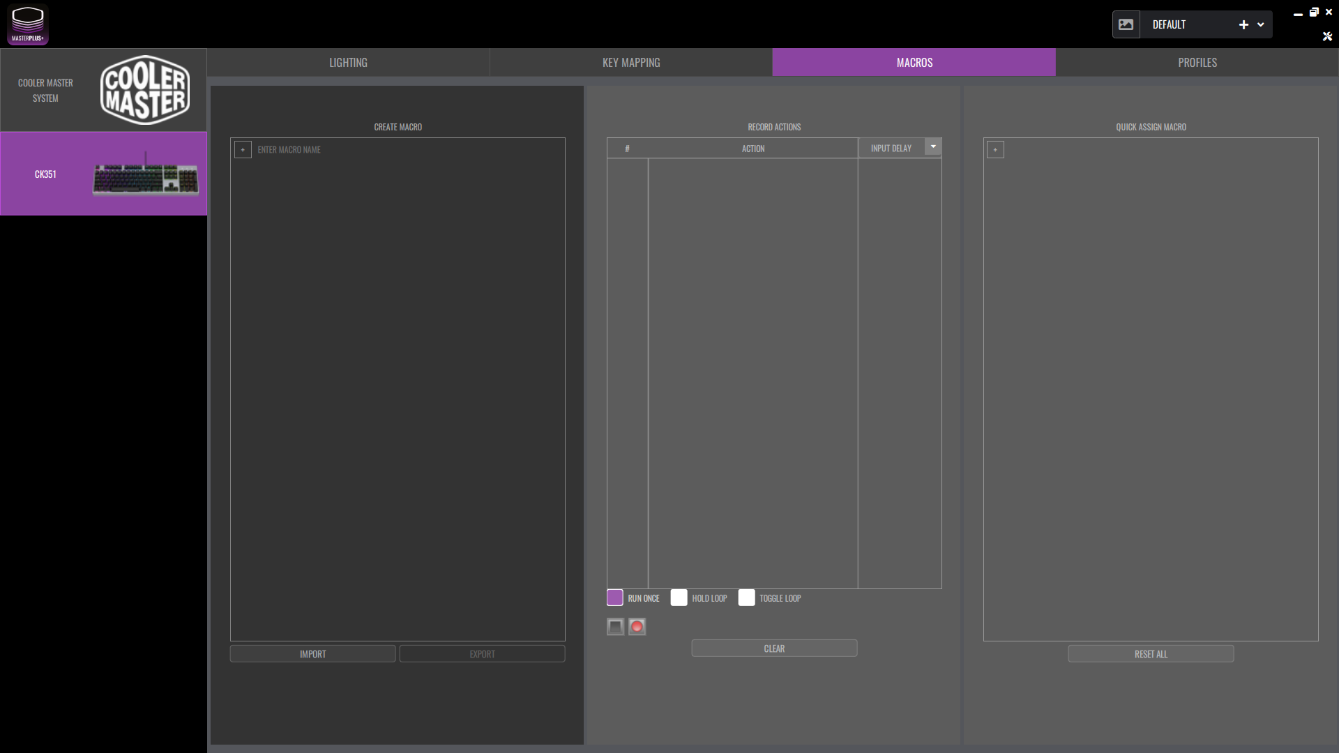 Test du Cooler Master CK351 4 Software 3 1