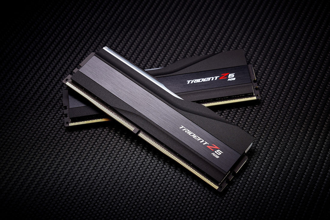 G.SKILL annonce sa mémoire DDR5 : la G.Skill Trident Z5 2 gskill-trident-z5-001