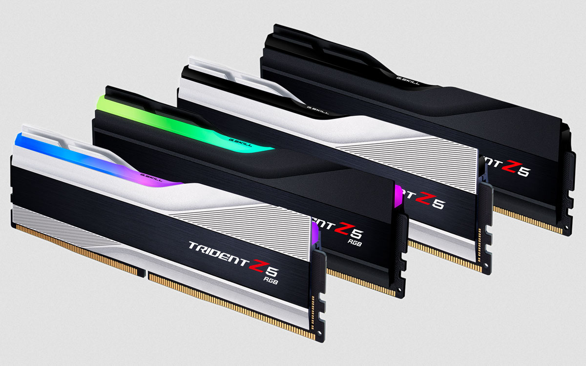 G.SKILL annonce sa mémoire DDR5 : la G.Skill Trident Z5 3 gskill-trident-z5-003