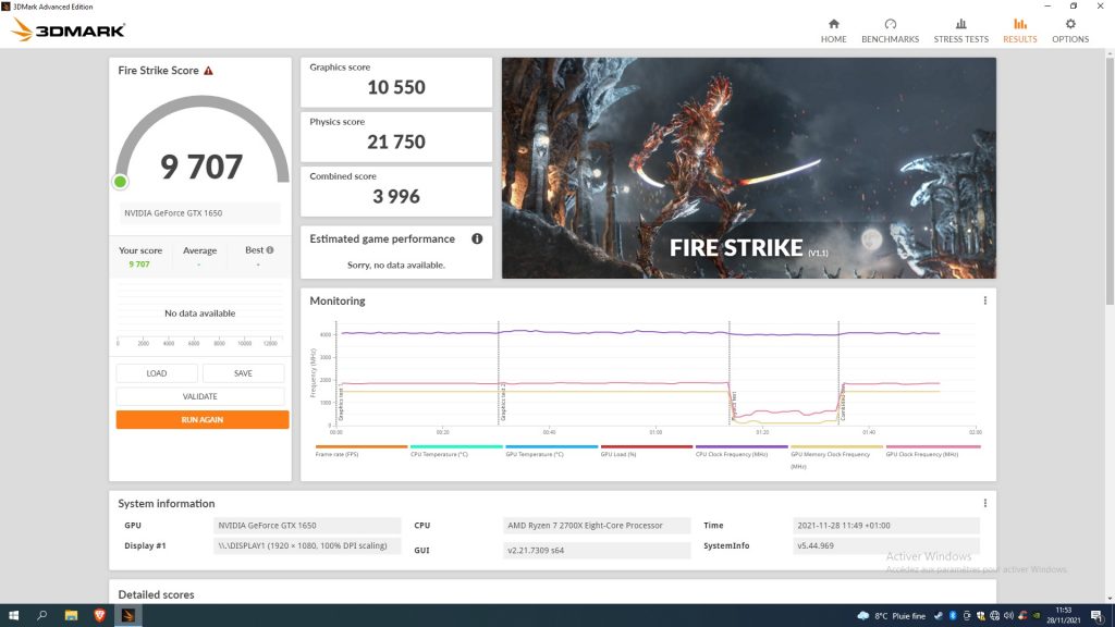 Kolink Rocket Complex 3dmark