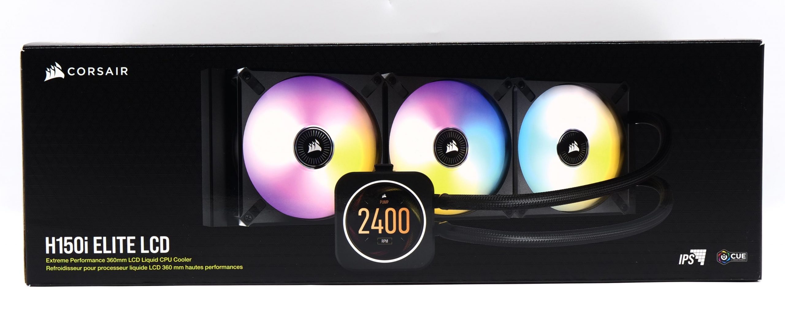 Test Intel Core I9 12900K : le nouveau King ? 2 Boite du Corsair Icue H150i LCD