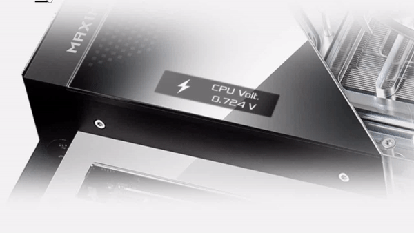 Rog Maximus Z690 Extreme Glacial : La Carte Ultime 8 GIF LiveDash OLED ROG Maximus Z690 Extreme Glacial