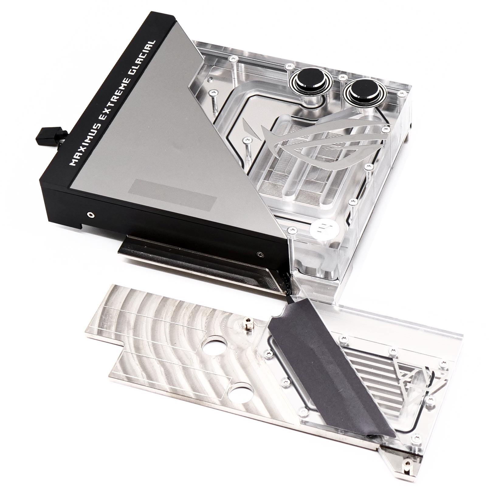 Rog Maximus Z690 Extreme Glacial : La Carte Ultime 4 Ultrablock de la carte ROG Maximus Z690 Extreme Glacial fabriqué par EKWB