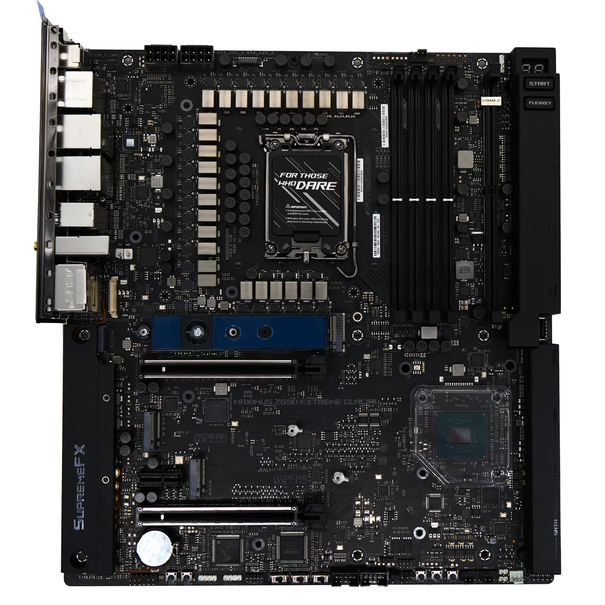 Rog Maximus Z690 Extreme Glacial : La Carte Ultime 2 rog z690 glacial 9