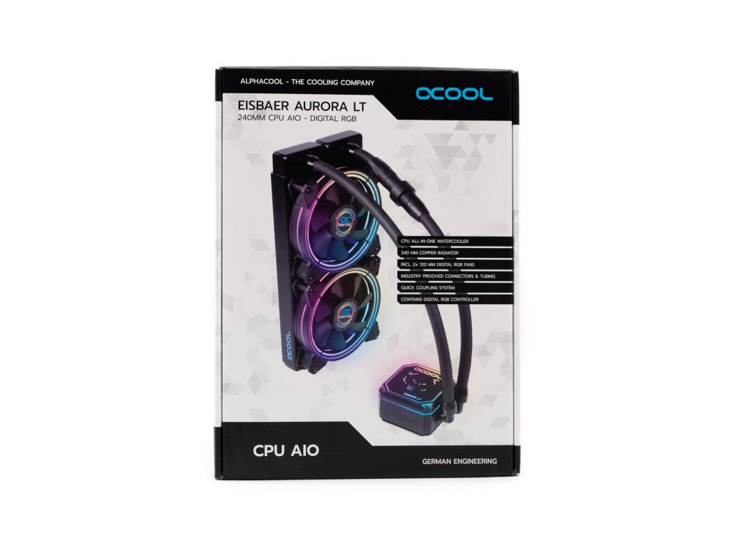 Test Alphacool Eisbaer Aurora LT : flexibilité & durabilité 3 Alphacool Eisbear Aurora Lt 240 1