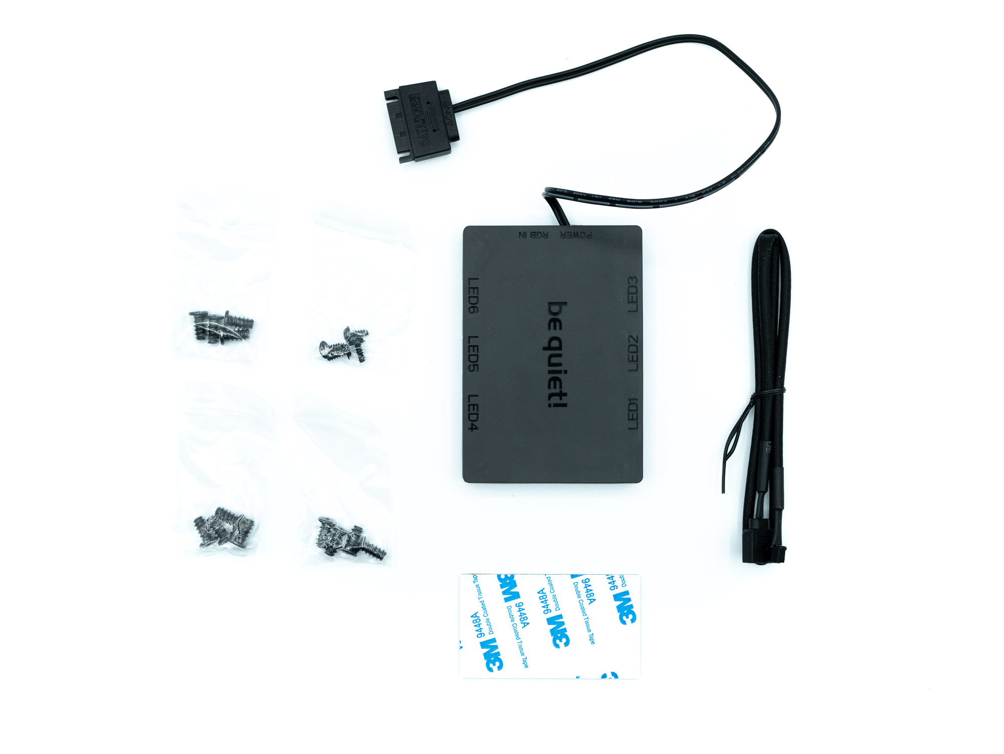 Test be quiet! Light Wings 120 mm PWM : RGB On 11 Be Quiet Light Wings 120 10