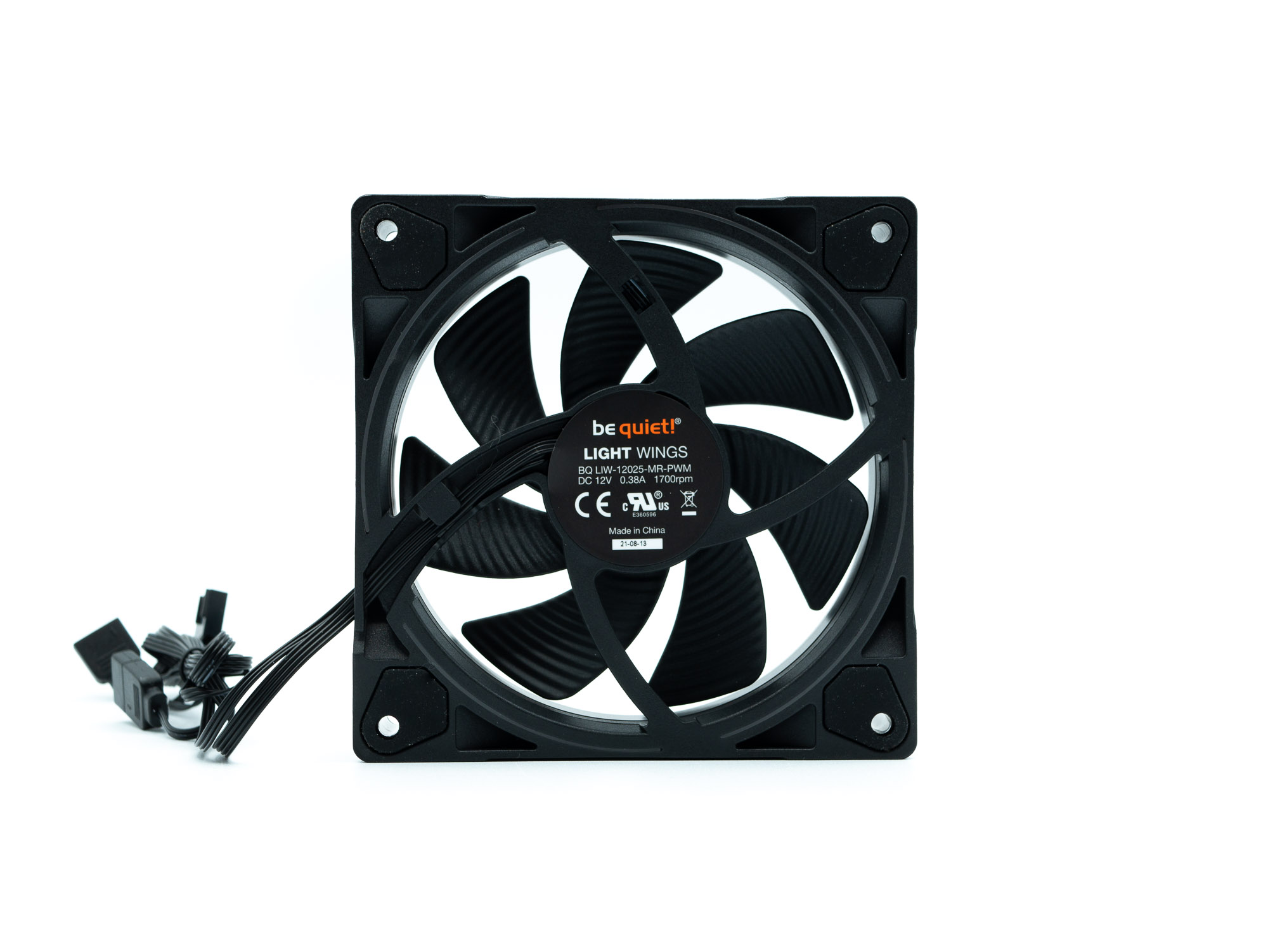 Test be quiet! Light Wings 120 mm PWM : RGB On 8 Be Quiet Light Wings 120 19