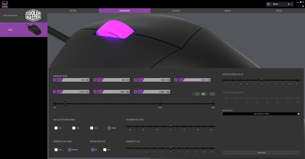 Test Cooler Master MM730 : légèreté et rapidité 3 Cooler Master Mm730 Masterplusplus Performance