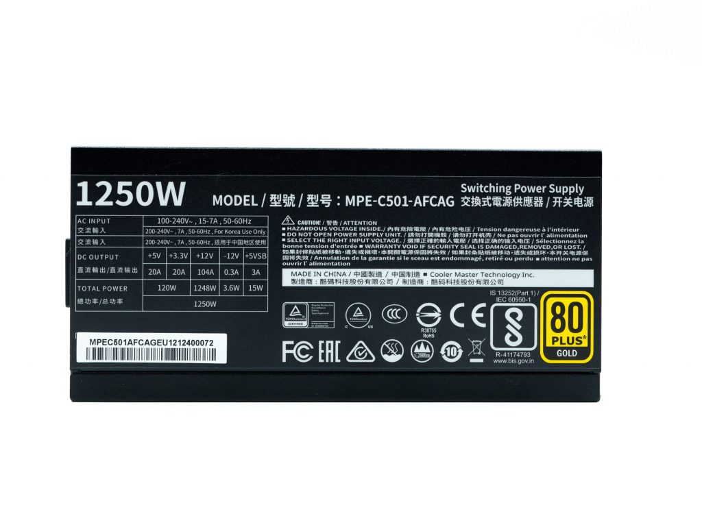 Cooler Master Mwe 1250 Gold V2 19