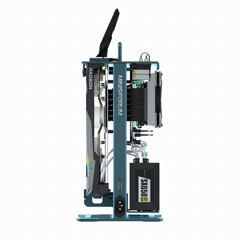 Minisforum annonce un PC gamer : boîtier ouvert et Radeon RX 6700 XT 5 Minisforum Gamemini 080