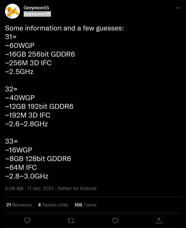 Des rumeurs sur l'AMD Radeon "Navi 3x" 2 Navi 3x 001