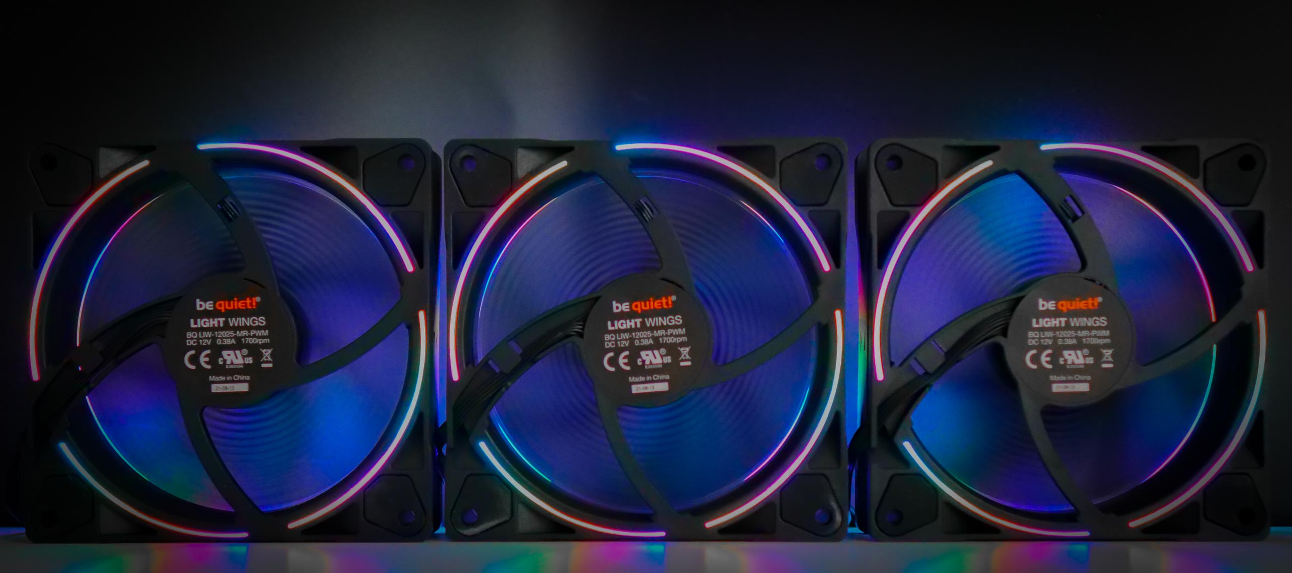 Test be quiet! Light Wings 120 mm PWM : RGB On 18 Be Quiet Light Wings Effet Rgb 5