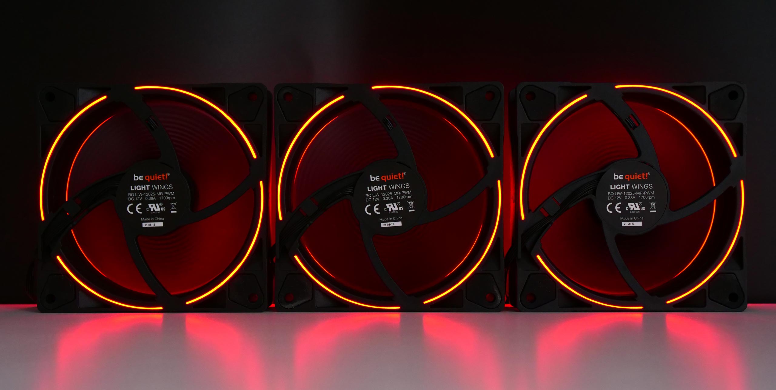 Test be quiet! Light Wings 120 mm PWM : RGB On 17 Be Quiet Light Wings Effet Rgb 6