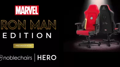 Noblechairs et Marvel s'associent : voici la chaise Iron Man 23 noblechairs iron man 001 jpg webp