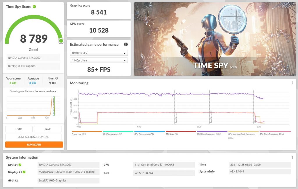 Test Intel Nuc 11 Extreme : Une Bête De Course ? 3 3dmark Advanced Edition