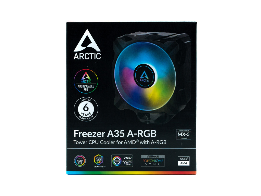 Test Arctic Freezer A35 A-RGB : économique ! 2 Arctic A35 A Rgb 01