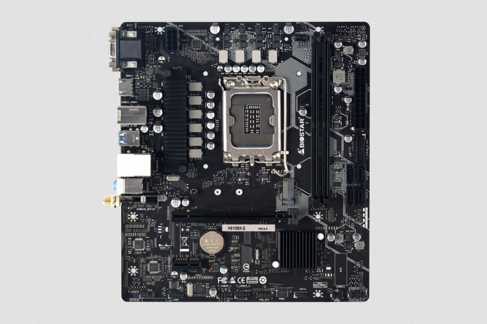 BIOSTAR annonce des B660/H610 d'entrée de gamme 3 Biostar H610 B660 003