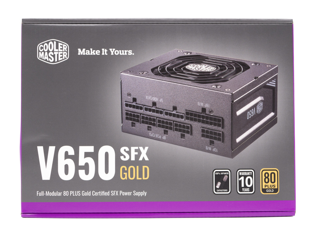 Test Cooler Master V650 SFX Gold : mini puissance 2 Cooler Master V650sfx Gold 1